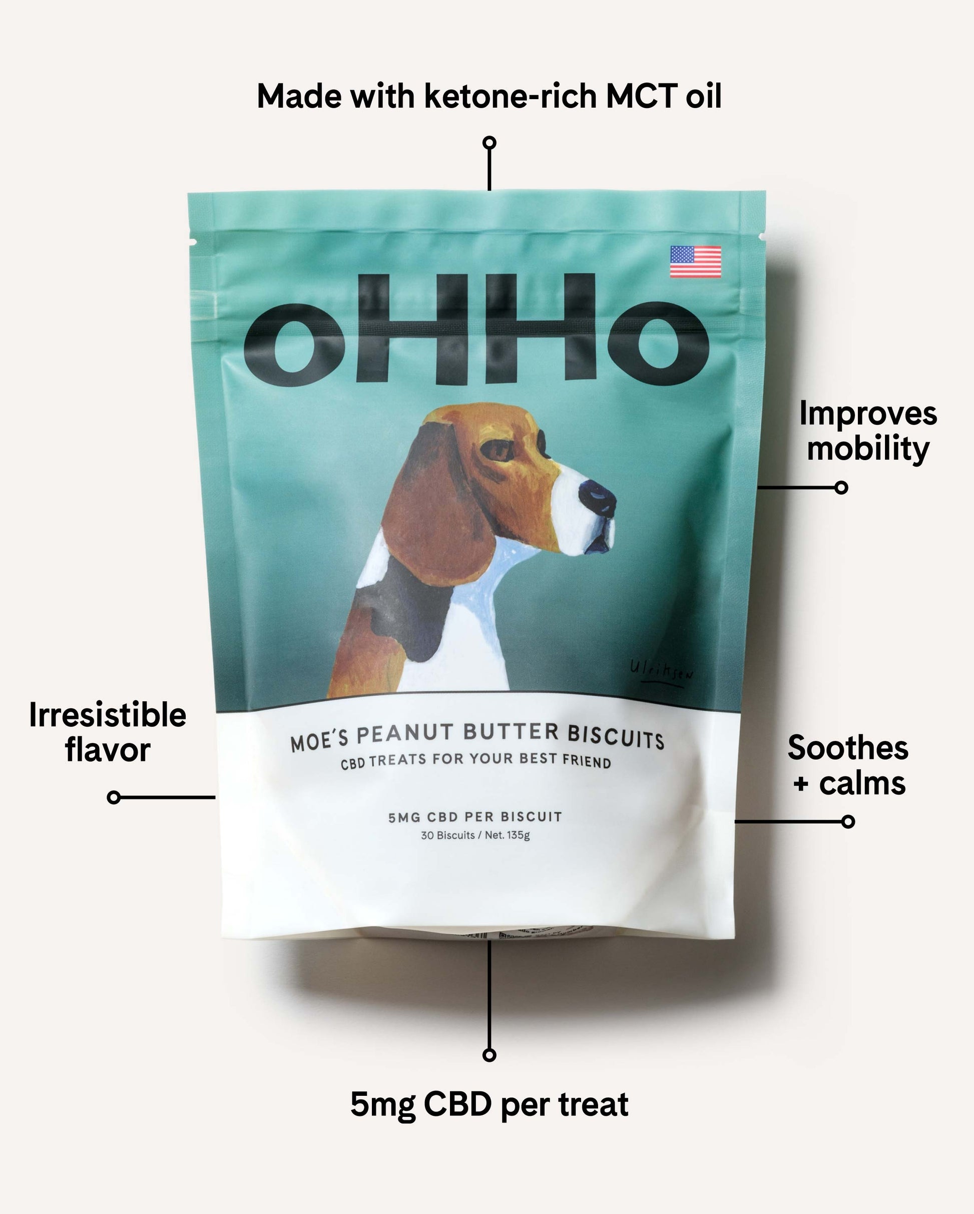 Moe'S CBD Dog Biscuits